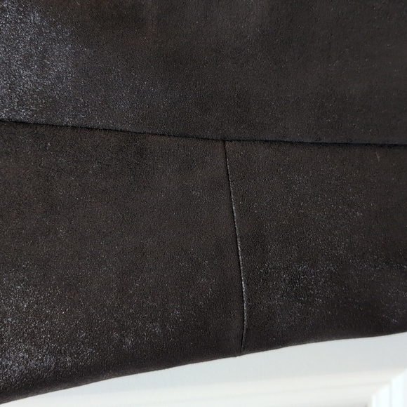 Chicos Faux-Suede Knit jean Pants - Picture 9 of 16